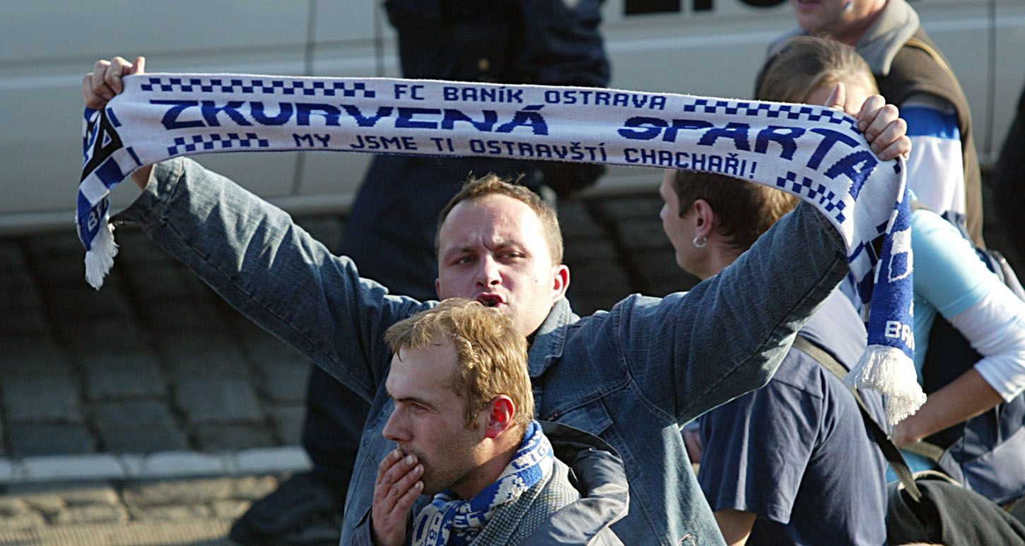 Fanoušci Baníku Ostrava