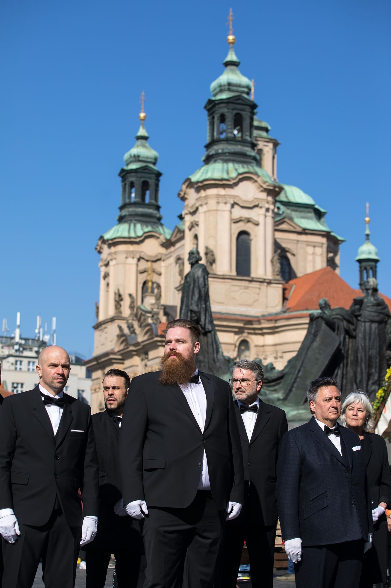 Řád sv. Jiří, Habsburští rytíři, průvod, Habsburkové, šlechtici, šlechta
