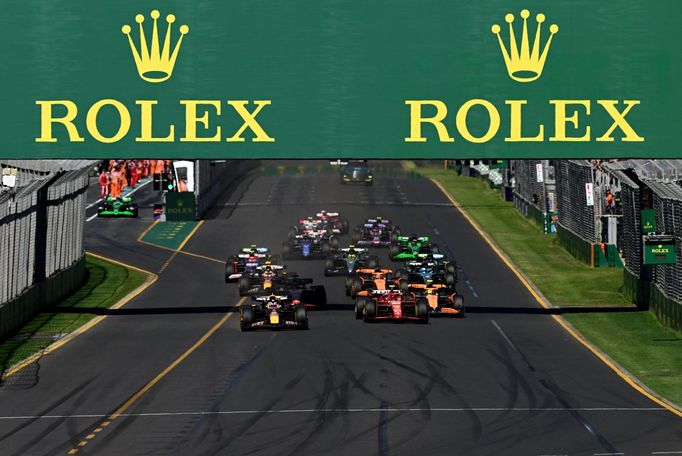 Start VC Austrálie F1 2024