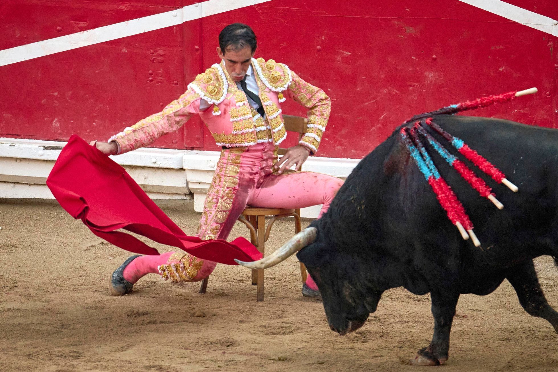 Španělsko, fiesta, korida, býčí zápasy, Pamplona