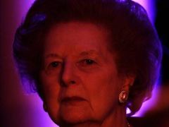 Někdejší ministerská předsedkyně Velké Británie Margaret Thatcherová.