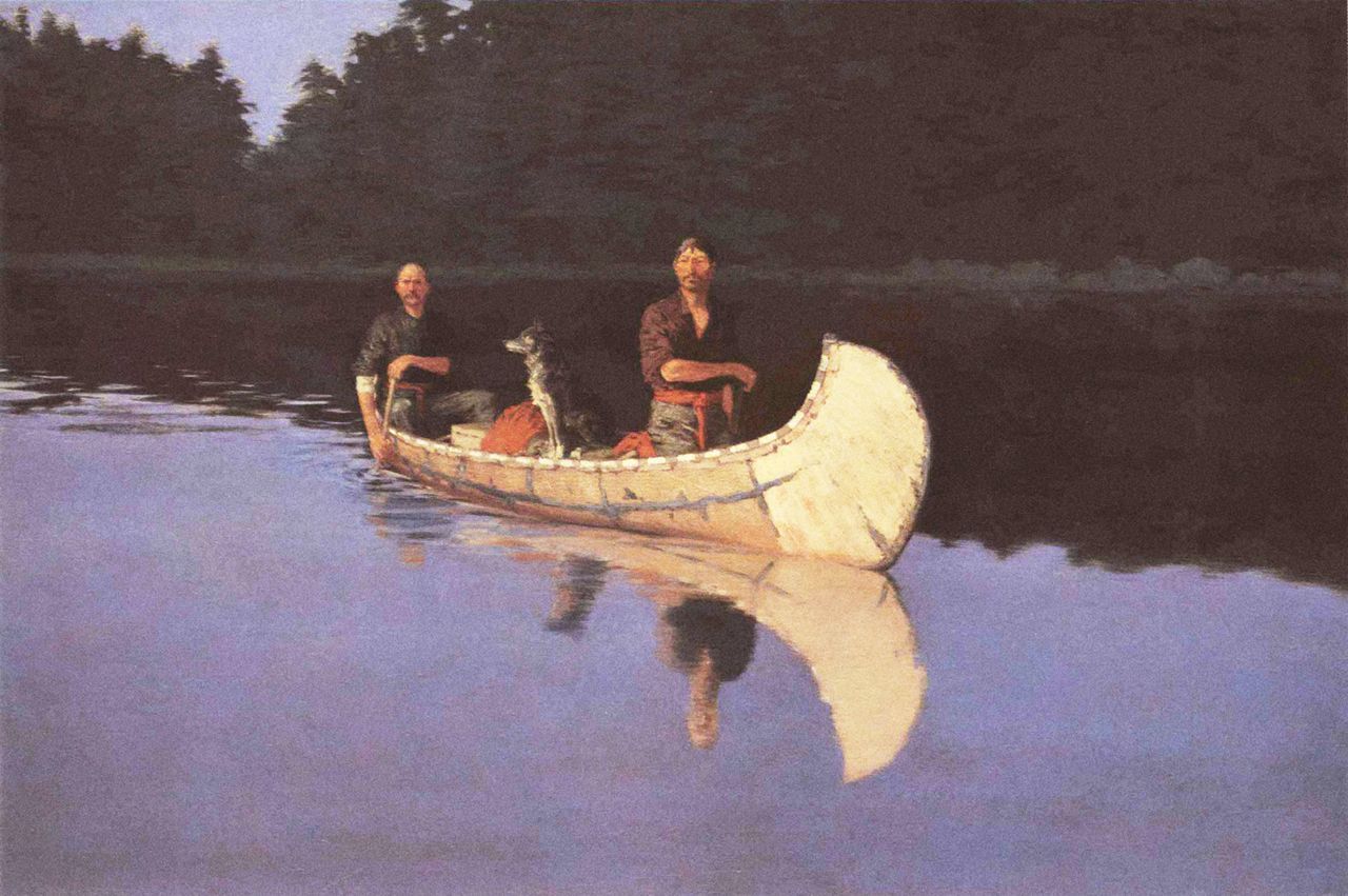 Jednorázové užití / Fotogalerie / Nádherné obrazy z Divokého západu od amerického malíře, který předběhl Zdeňka Buriana