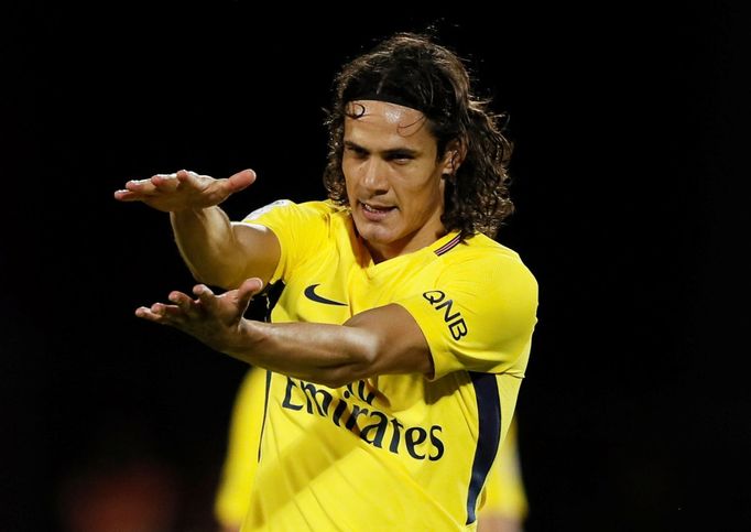 Edinson Cavani (Paris St Germain).