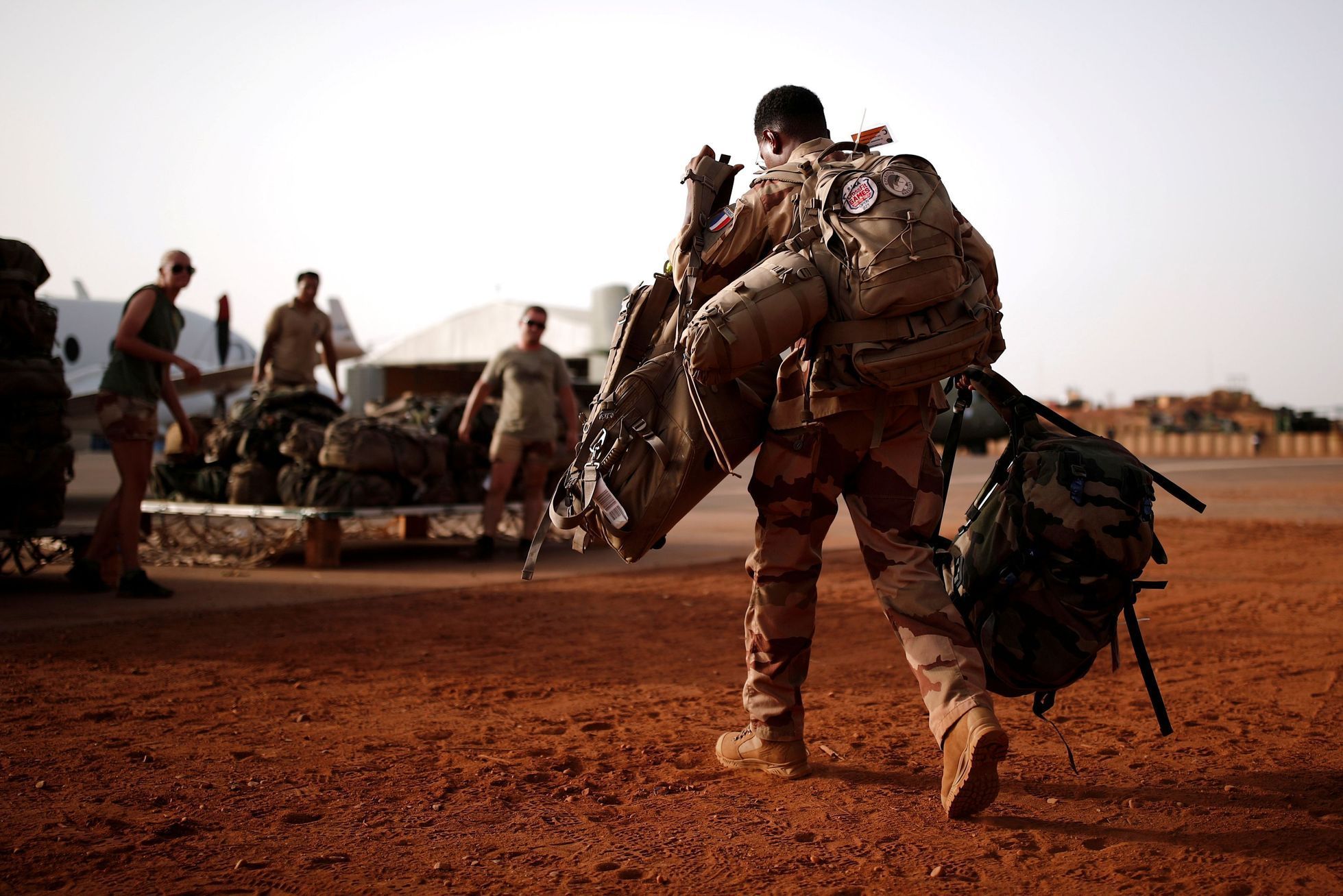Francouzští vojáci v Mali