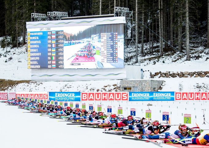 SP v Pokljuce, hromadný Ž