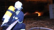 Při nehodě byla poškozena podpěra trakčního vedení.