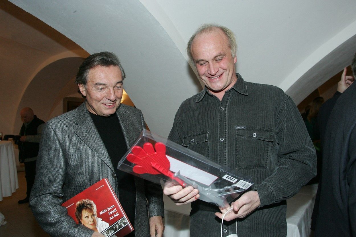Karel Gott a Michael Kocáb