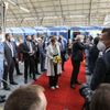 Německý prezident Frank-Walter Steinmeier přijel vlakem na Hlavní nádraží na návštěvu České republiky