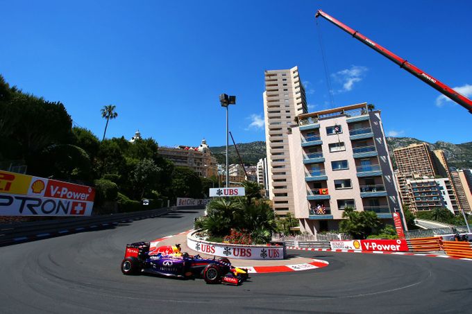 F1, VC Monaka 2014: Sebastian Vettel, Red Bull