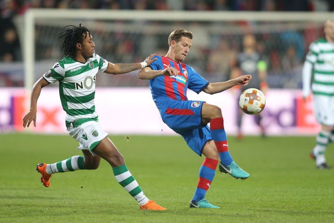 EL, Plzeň-Sporting: Patrik Hrošovský - Gelson Martins