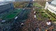 Belgičané demonstrují svou jednotu