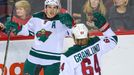 Zach Parise a Mikael Granlund