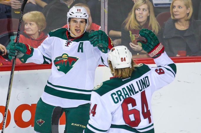 Zach Parise a Mikael Granlund