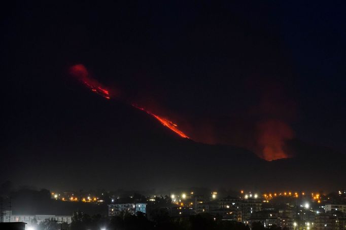 Sopka Etna