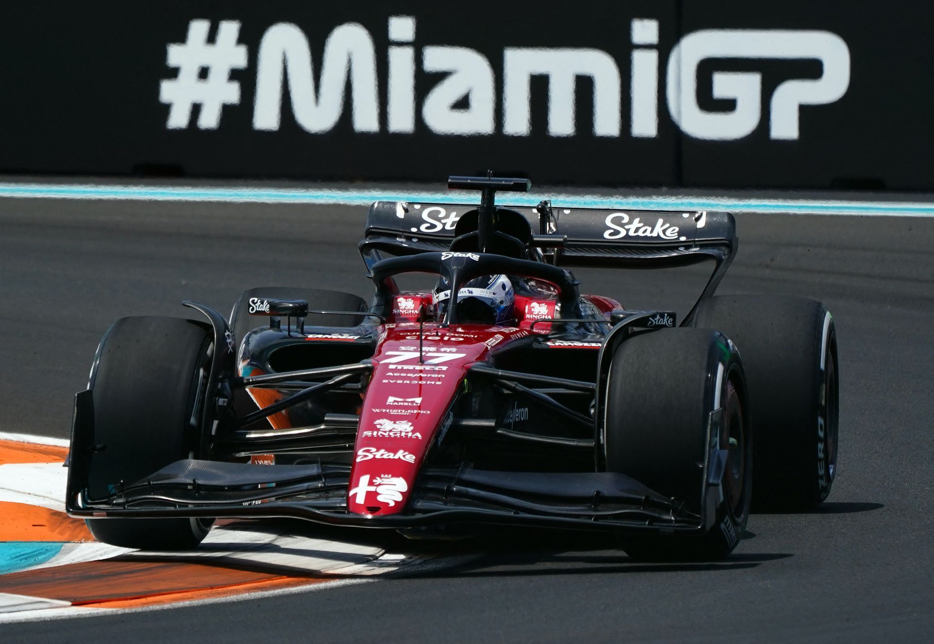 Valtteri Bottas (Alfa Romeo) během VC Miami F1 2023