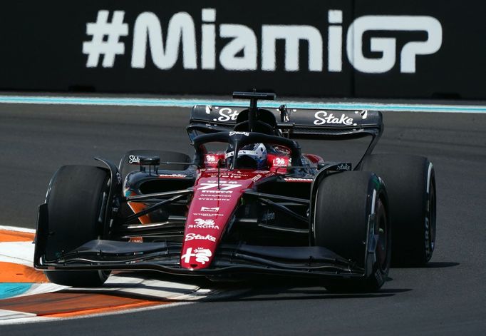 Valtteri Bottas (Alfa Romeo) během VC Miami F1 2023