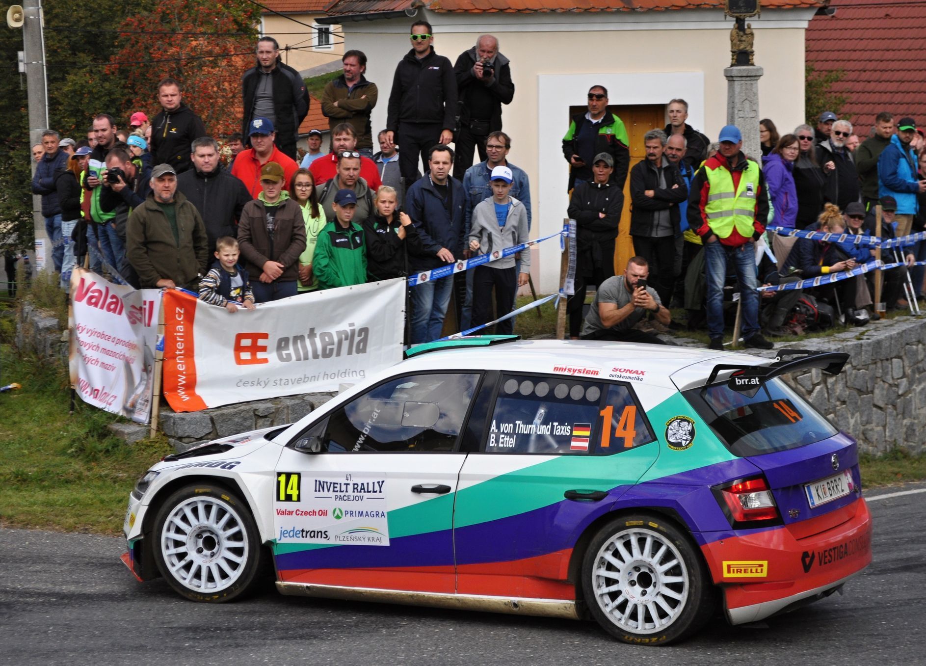 Rallye Pačejov 2020: Alber von Thurn und Taxis, Škoda Fabia R5