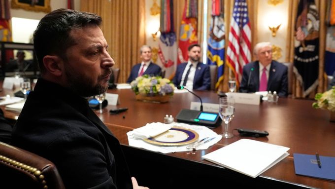 "Samozřejmě chceme, aby Spojené státy v této věci stály na naší straně," řekl Volodymyr Zelenskyj