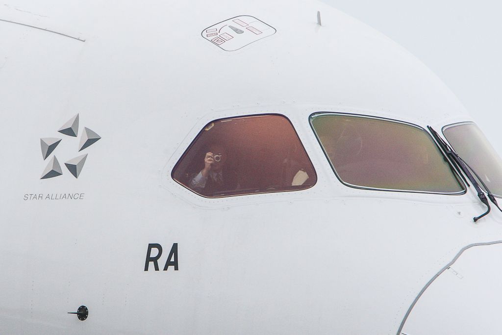 Dreamliner v Praze