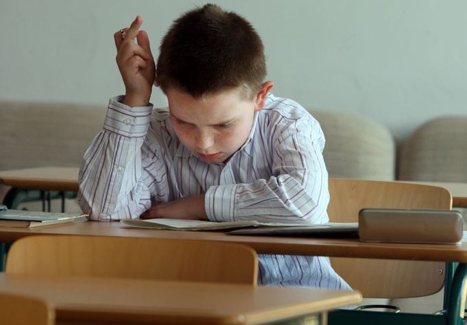 Do osmiletého studia na gymnáziu Jana Keplera bude přijatý zhruba každý desátý uchazeč. Z dětských hlav se téměř kouřilo.