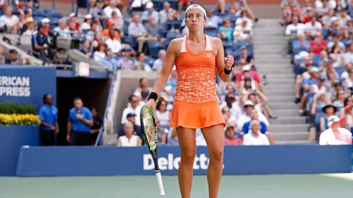 Anastasija Sevastovová na US Open.