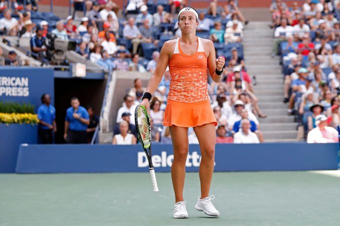 Anastasija Sevastovová na US Open.