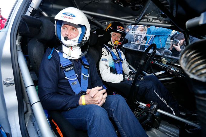 Rallye Monte Carlo 2015: David Coulthard při VIP jízdách