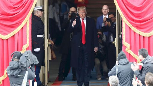 Inaugurace nového amerického prezidenta Donalda Trumpa