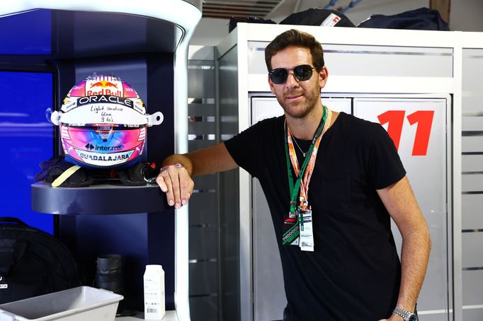 Bývalý tenista Juan Martin del Potro ve VC Miami formule 1 2022