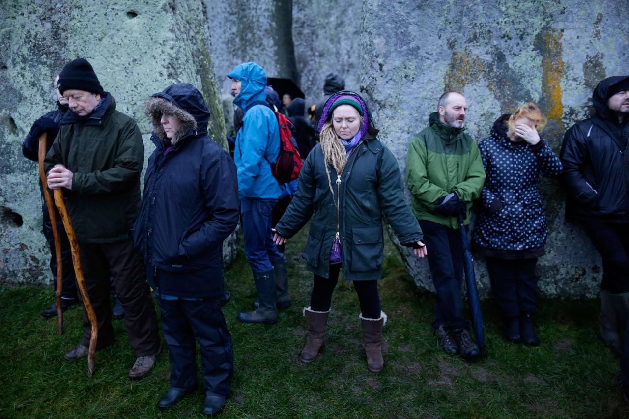 Zimní slunovrat ve Stonehenge