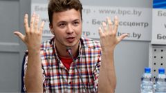 Raman Pratasevič, Běloruský novinář