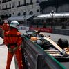Lando Norris v McLarenu ve Velké ceně Monaka 2022