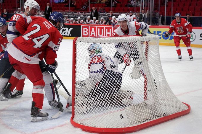 Hokej, MS 2013, Česko - Slovinsko: gól Jiřího Novotného na 4:2