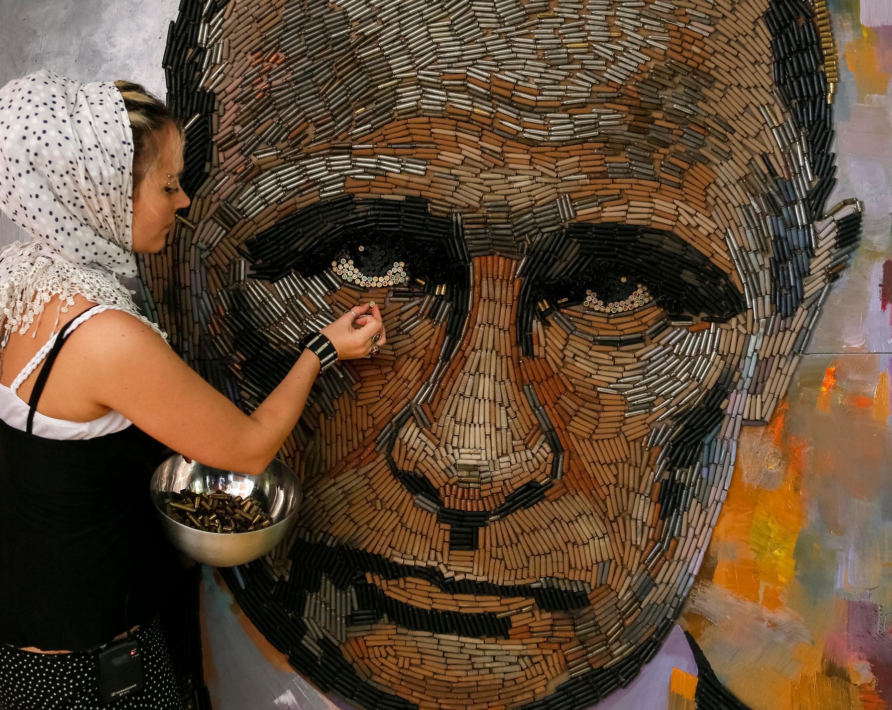 Fotogalerie / Tvorba  ukrajinské umělkyně Darji Marčenkové / Reuters