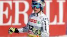 Ester Ledecká v závodě super-G žen na MS v Saalbachu 2025