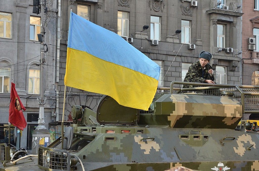 Kyjev, březen 2014.