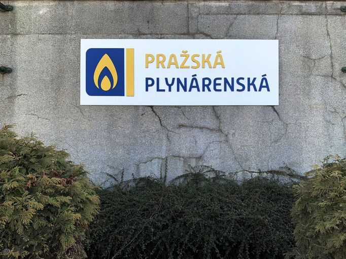 Logo firmy Pražská plynárenská