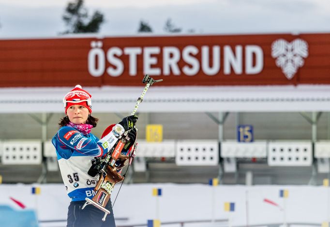 SP Östersund, stíhačka Ž: Veronika Vítková