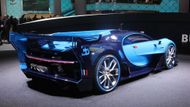 Bugatti Vision Gran Turismo je studie vytvořená na základě virtuálního auta z hry Gran Turismo. Ukazuje současně i budoucí designové směřování slavné sportovní značky. Skutečný nástupce modelu Veyron by se mohl představit již příští rok.