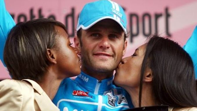 Spokojený vítěz Alessandro Petacchi po 11. etapě Gira.