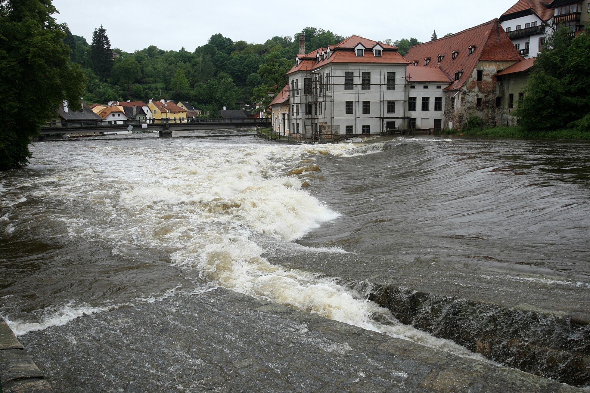 Povodeň v Českém Krumlově