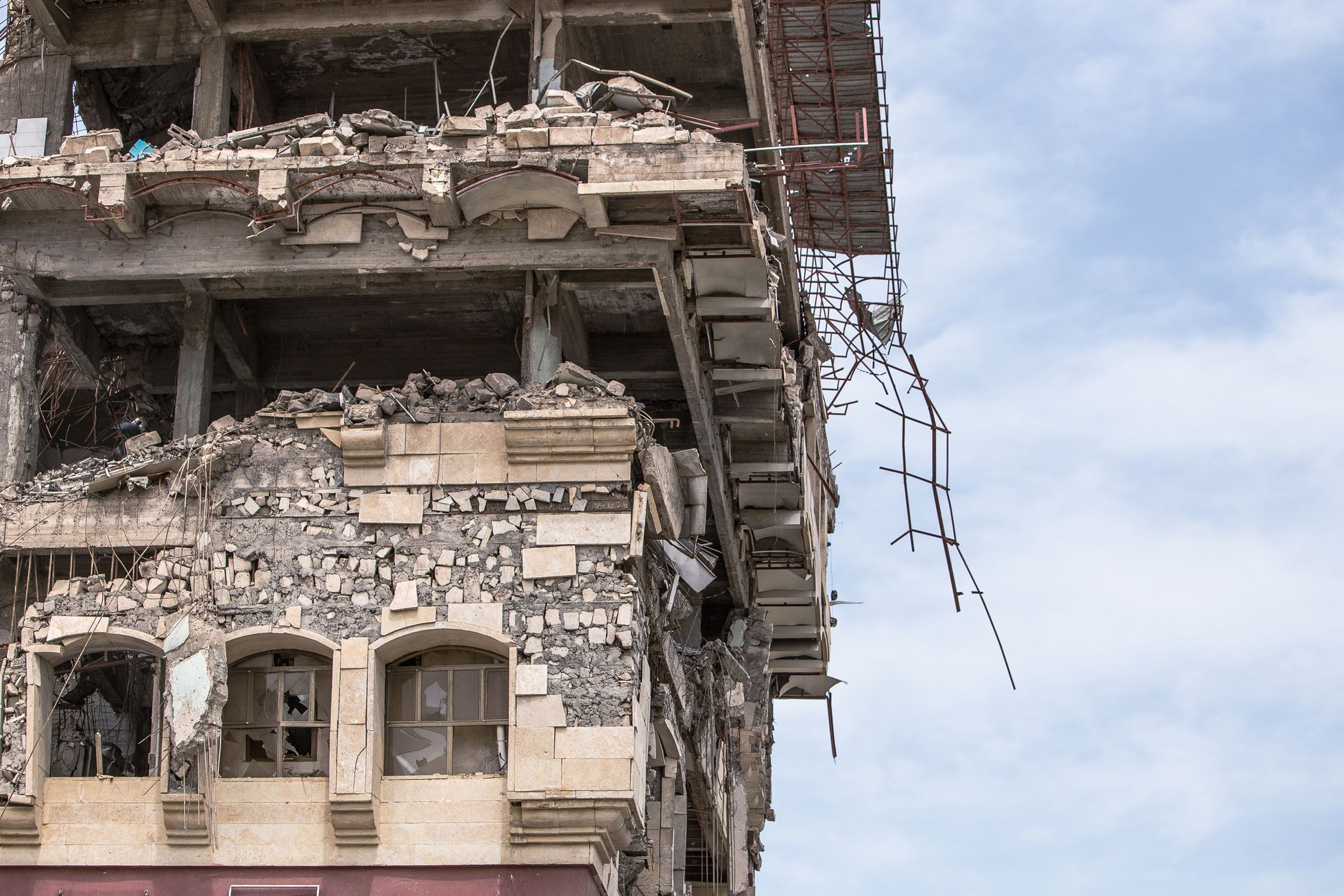 Východní Mosul po osvobození iráckou amrádou od Islámského státu, Irák