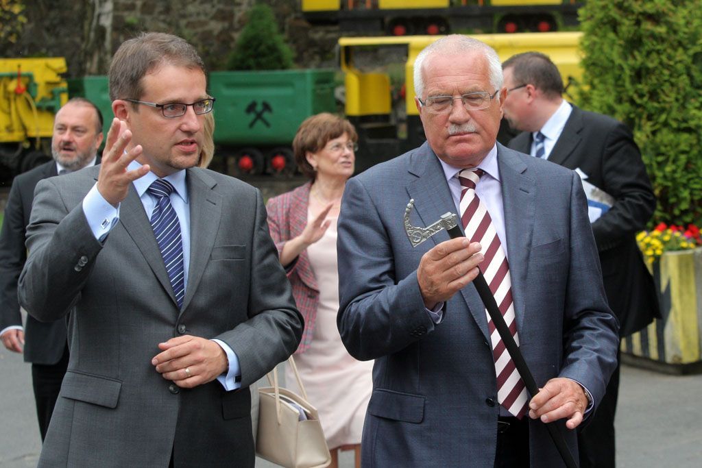 Václav Klaus na návštěvě v Karlovarském kraji