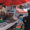 Jemen - prodavač na trhu