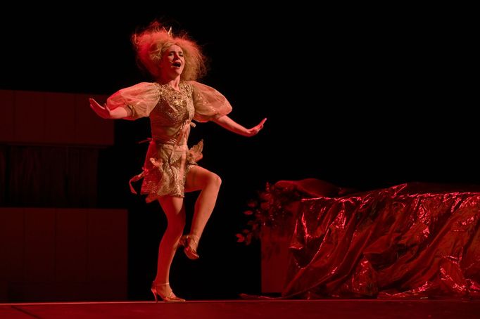 Kristína Jurková jako princezna.