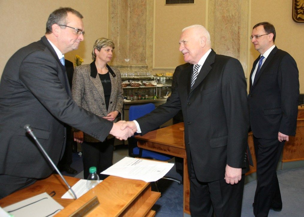 Václav Klaus naposled na vládě