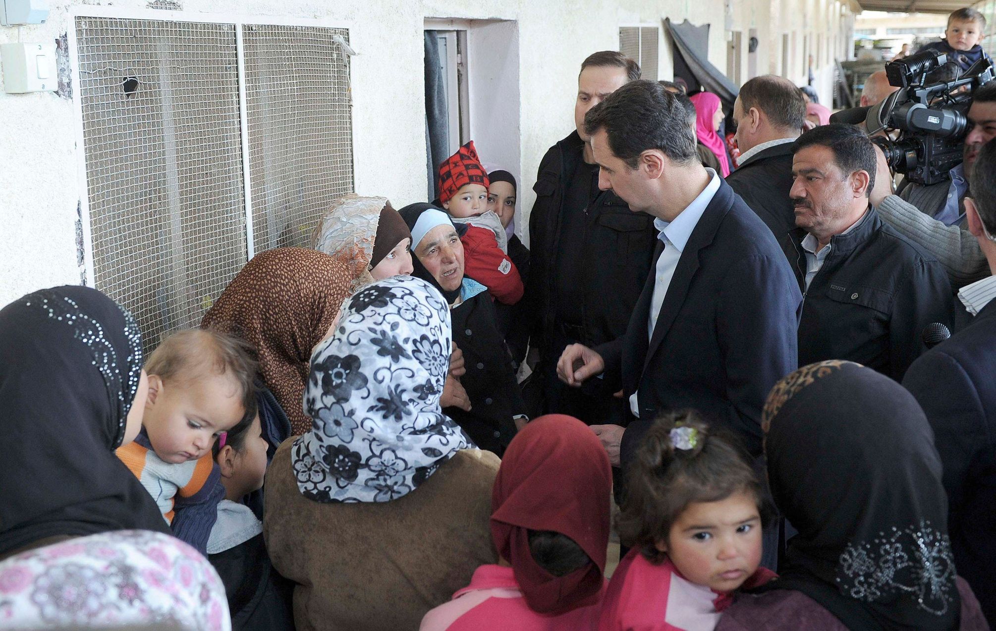 Sýrie - Bašár Asad - uprchlíci