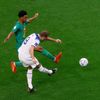 Harry Kane dává gól v osmifinále MS 2022 Anglie - Senegal