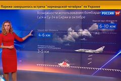 Počasí pro bombardování Sýrie nemohlo být lepší, hlásila předpověď v ruské televizi