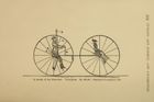 Výška tohoto gigantického velocipedu by přesáhla dva metry, o délce nemluvě. B. Smith, patent č. 249 207, rok 1881.